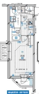 レガリス蒲田【4階】の間取り