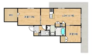 仮称)末長4丁目ヘーベルメゾン【3階】の間取り