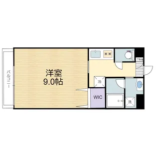 NEW ERA上南部【4階】の間取り