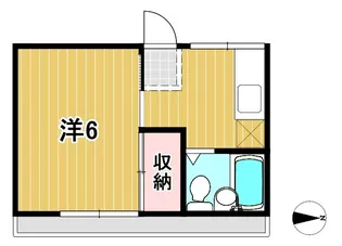 プチロワイヤル【2階】の間取り