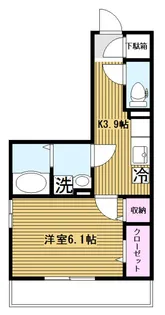 レ・セーナアサカII【3階】の間取り