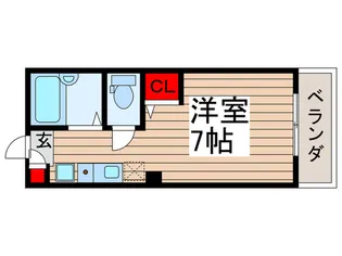 MELDIA津田沼【3階】の間取り