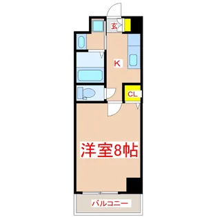 アイ・エコー・プラザ【4階】の間取り