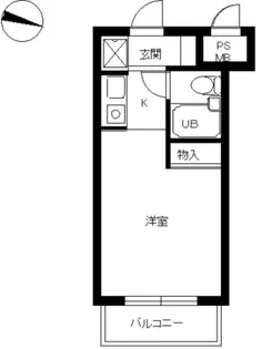 スカイコート高円寺第3【3階】の間取り