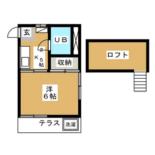 SKハイツ【1階】の間取り