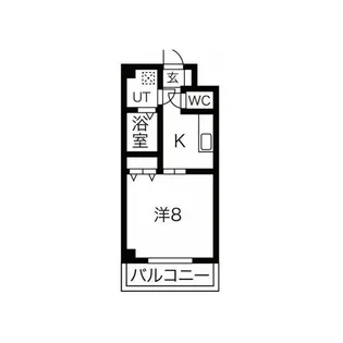 言の葉【6階】の間取り