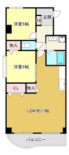 ロイヤルパーク【9階】の間取り