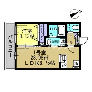 アーバングレイスIII【1階】の間取り