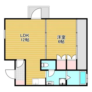 エスペレ【6階】の間取り