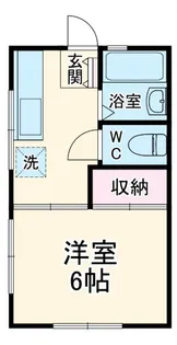 ブラウンハイツ【2階】の間取り