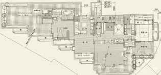 ティーズガーデン千駄ヶ谷【4階】の間取り