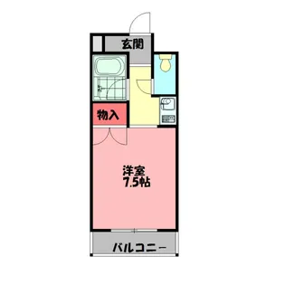 扇商事マンション【3階】の間取り