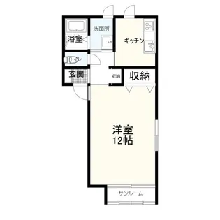 コーポリンデンII【2階】の間取り