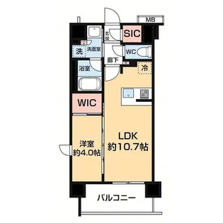 ARCOBALENO KAWASAKIDAISHIII【3階】の間取り