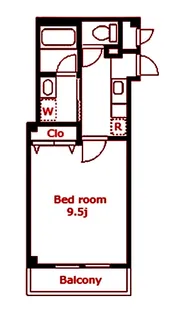 noirMA【2階】の間取り