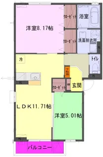 Contrail【1階】の間取り
