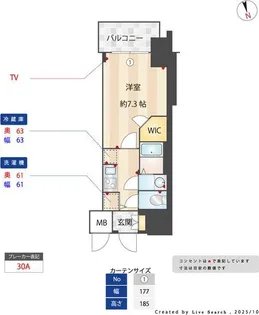 S-RESIDENCE浅間町駅前axial(アクシャル)【3階】の間取り