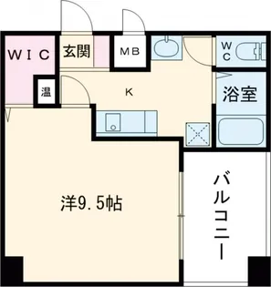 プリヴェ2号館【7階】の間取り