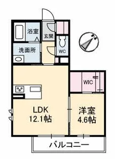 グランデ松保町【2階】の間取り