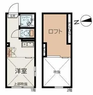 ネクサス新宿戸山公園【1階】の間取り
