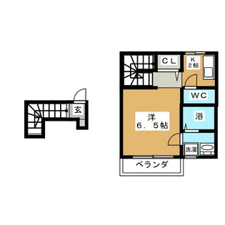 グランパスコート【2階】の間取り