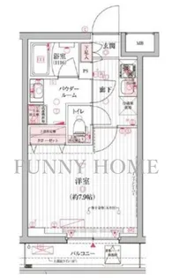 ARCOBALENO SAKURASHINMACHI【3階】の間取り