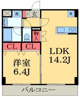 Grand Vert (グランヴェール)【3階】の間取り