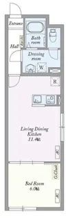 新宿WEST PLACE(ウェストプレイス)【2階】の間取り