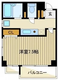 サンライズ中村橋【6階】の間取り