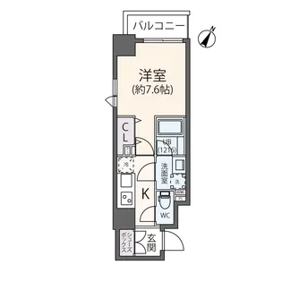 リージア代々木ビナリオ【3階】の間取り