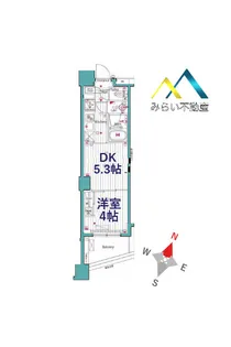 ガーラ・グランディ横濱関内【2階】の間取り