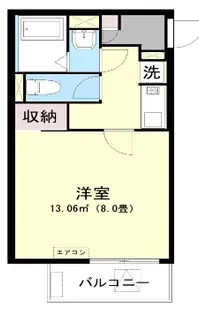 ネクスト町屋【2階】の間取り