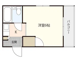大地第2ビル【2階】の間取り