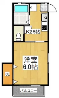 カナイハイツ【2階】の間取り