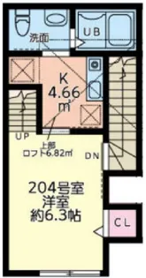 ヴィアス緑ヶ丘【2階】の間取り