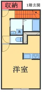 LN輝【2階】の間取り