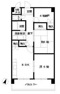 正岡ビル【6階】の間取り