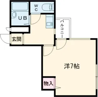 シーサイドマンション【4階】の間取り