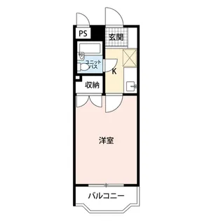 サンフラットL【1階】の間取り