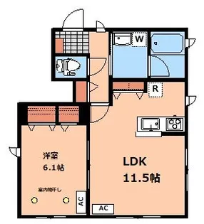 Berry Court【1階】の間取り