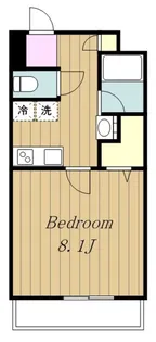 フォレスト三田【2階】の間取り