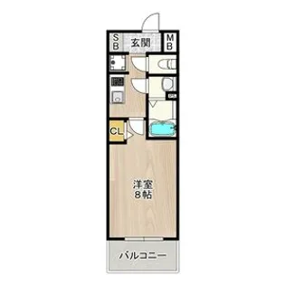 PHOENIX新大阪【8階】の間取り