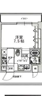 S-RESIDENCE木場fluspark【3階】の間取り