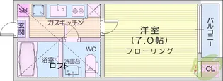 アヴニール泉【2階】の間取り