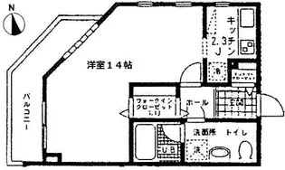 ドルチェ・ニコタマ【4階】の間取り