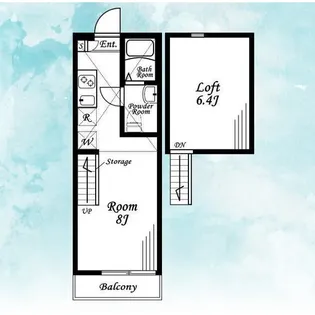 Casa Soleado【2階】の間取り