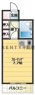 ライオンズマンション雪ヶ谷【3階】の間取り