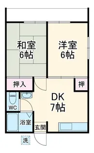 和田ハイム【1階】の間取り
