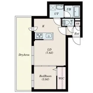Villa 41 KOTONI SAPPORO【1階】の間取り