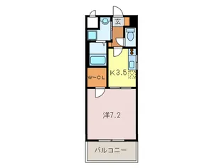 AS PREMIUM 神戸西【2階】の間取り